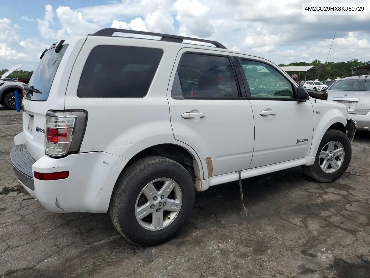 2008 Mercury Mariner Hev VIN: 4M2CU29HX8KJ50729 Lot: 61719304