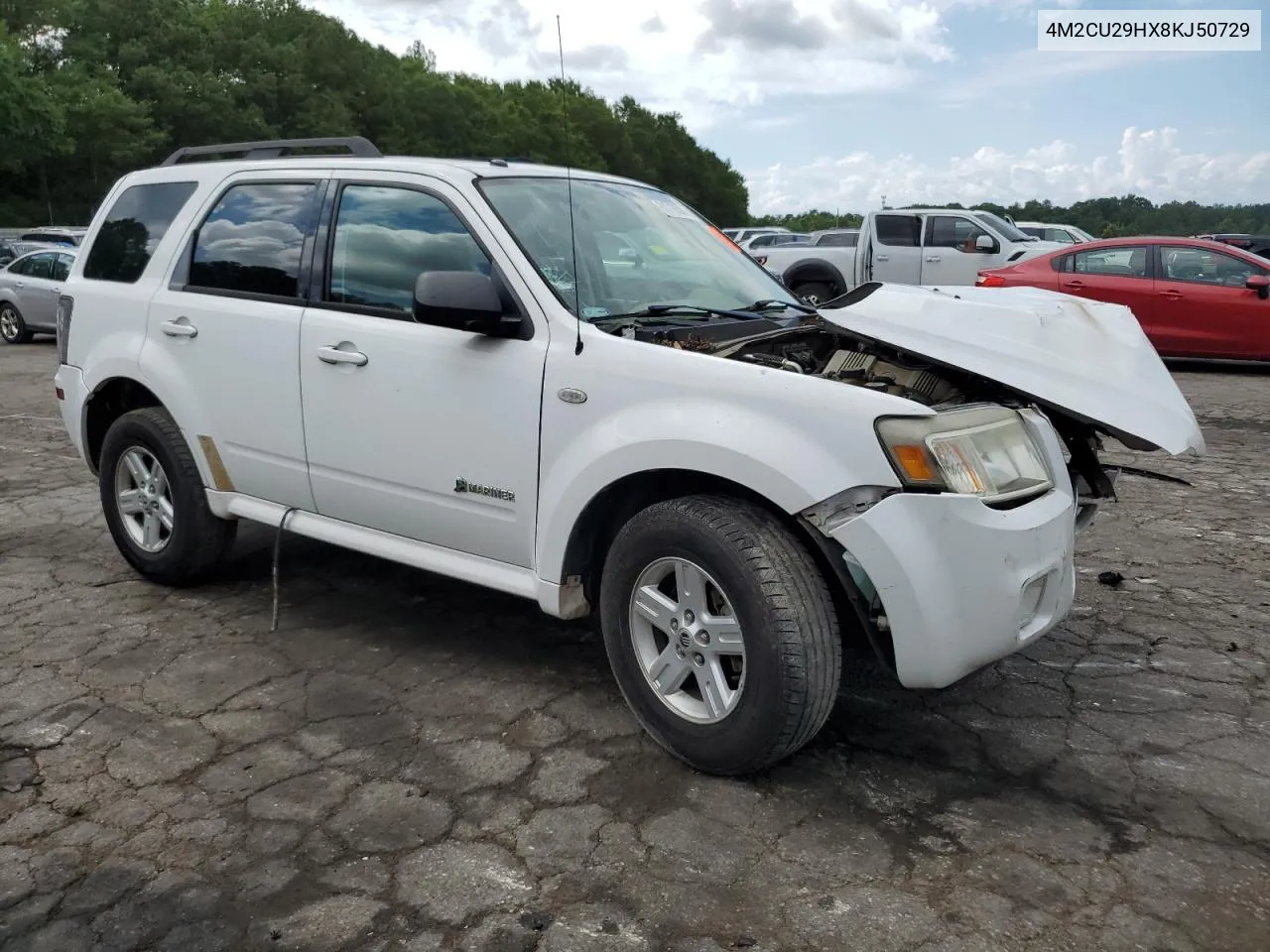 2008 Mercury Mariner Hev VIN: 4M2CU29HX8KJ50729 Lot: 61719304