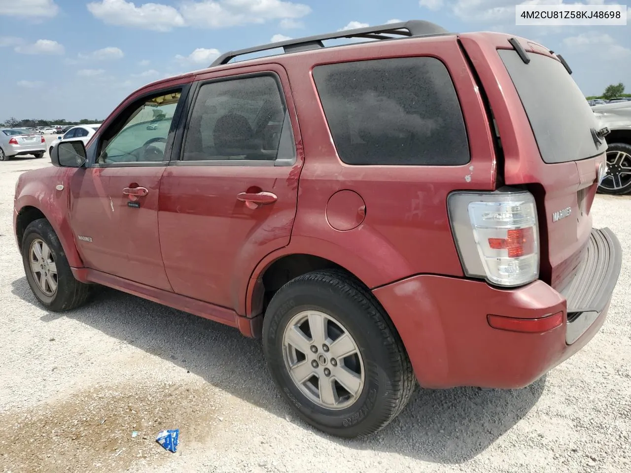 2008 Mercury Mariner VIN: 4M2CU81Z58KJ48698 Lot: 61941824