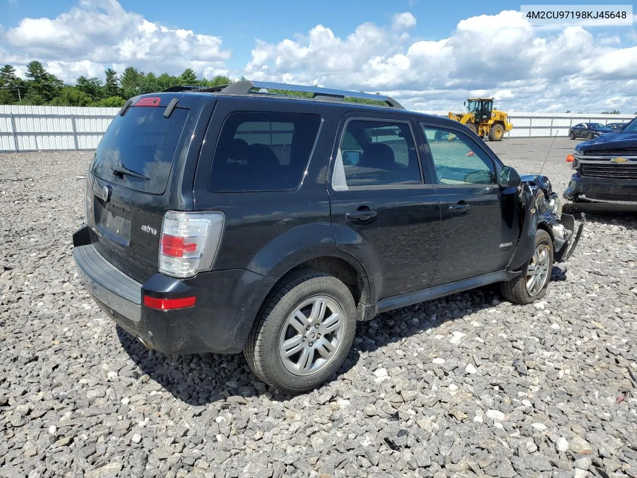 2008 Mercury Mariner Premier VIN: 4M2CU97198KJ45648 Lot: 62703934