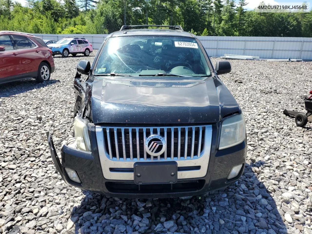 2008 Mercury Mariner Premier VIN: 4M2CU97198KJ45648 Lot: 62703934