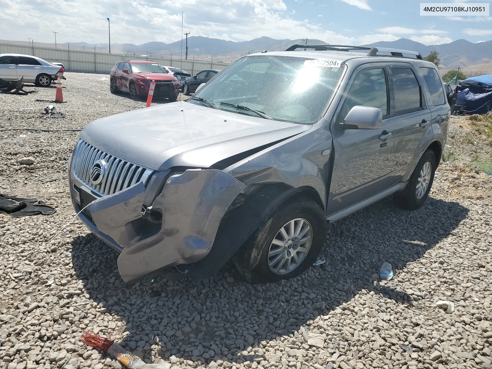 2008 Mercury Mariner Premier VIN: 4M2CU97108KJ10951 Lot: 66042504