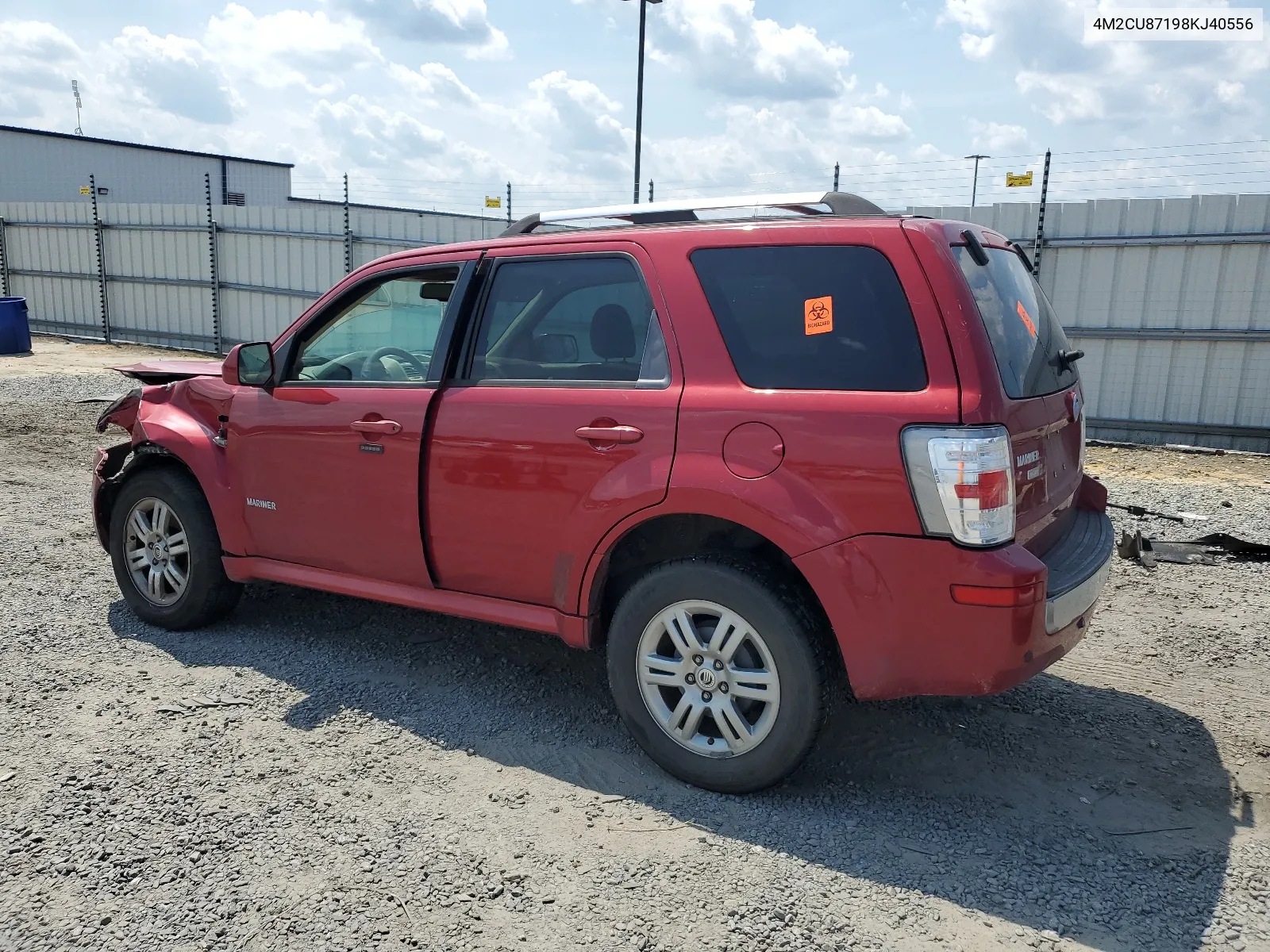 2008 Mercury Mariner Premier VIN: 4M2CU87198KJ40556 Lot: 66137114