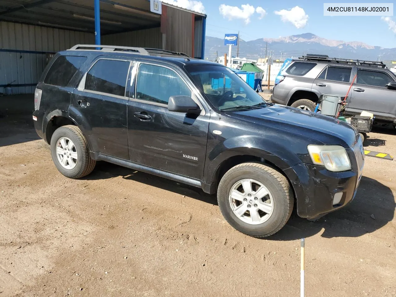 2008 Mercury Mariner VIN: 4M2CU81148KJ02001 Lot: 66163544