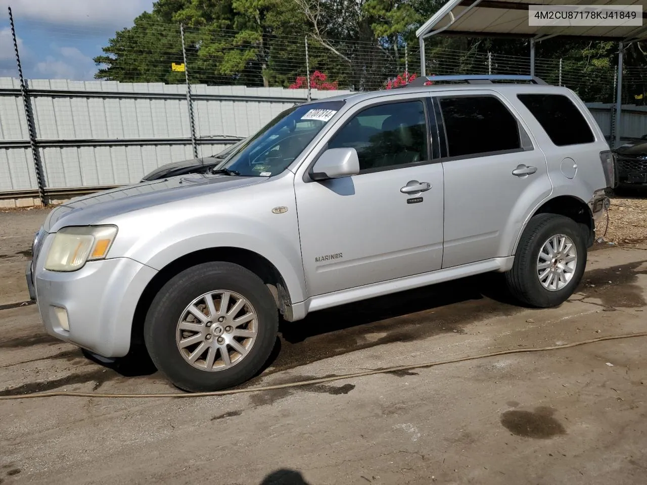 2008 Mercury Mariner Premier VIN: 4M2CU87178KJ41849 Lot: 67087814