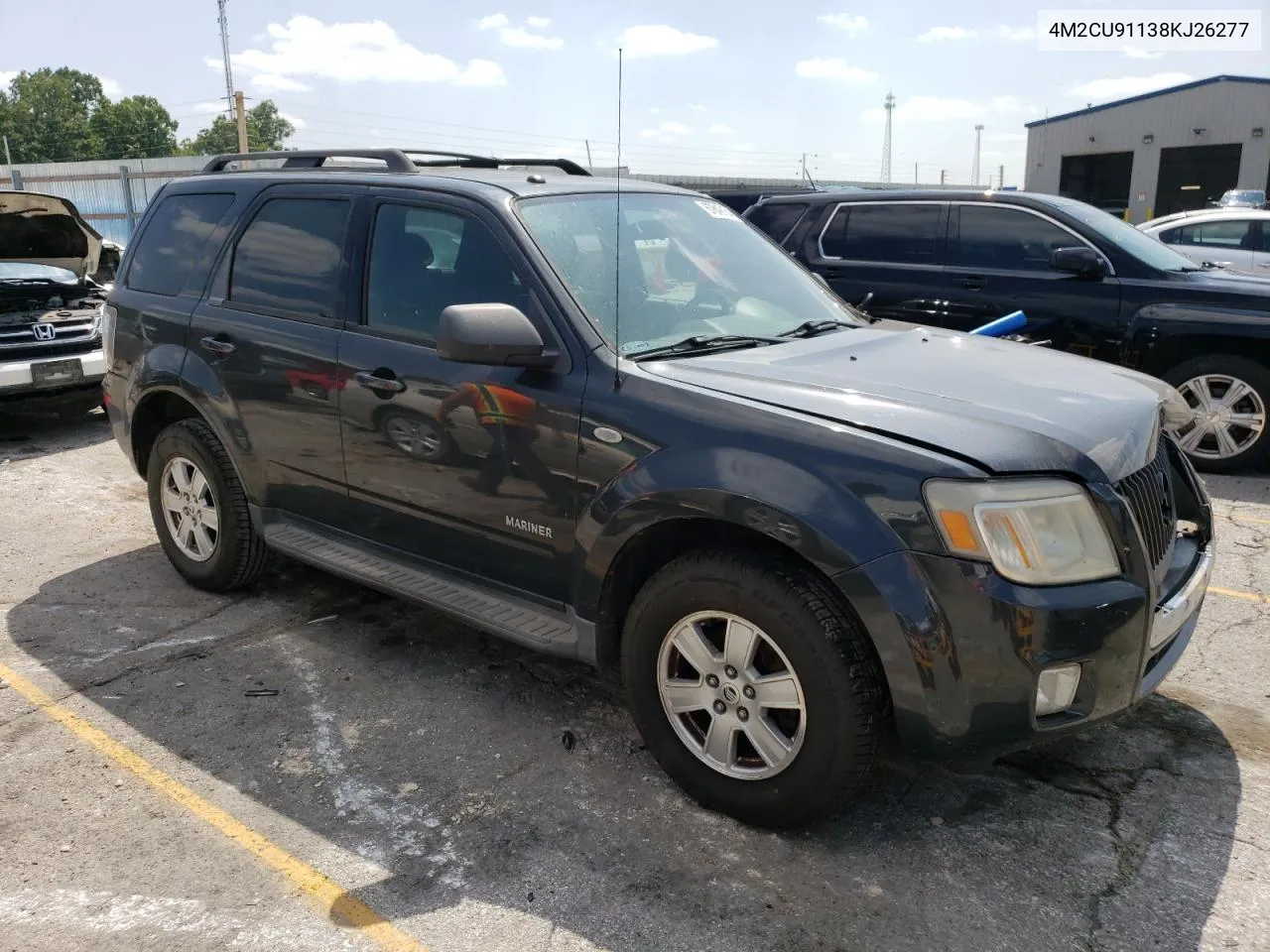 2008 Mercury Mariner VIN: 4M2CU91138KJ26277 Lot: 67849154