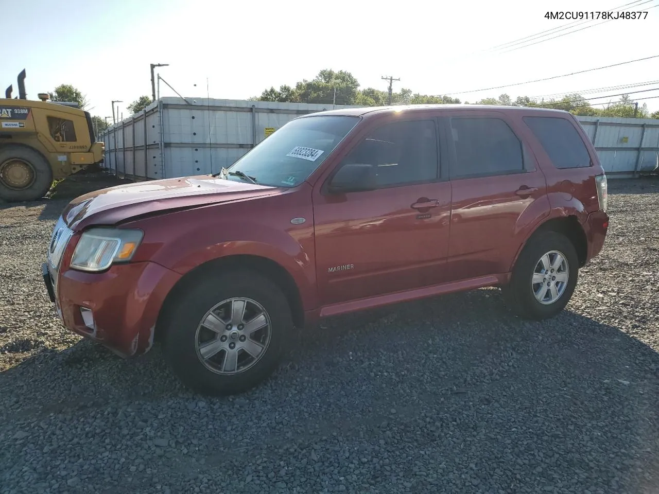 2008 Mercury Mariner VIN: 4M2CU91178KJ48377 Lot: 68823284