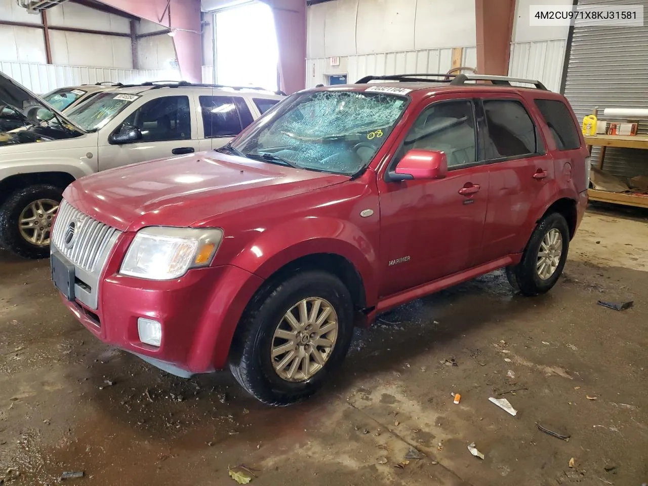 2008 Mercury Mariner Premier VIN: 4M2CU971X8KJ31581 Lot: 70321104