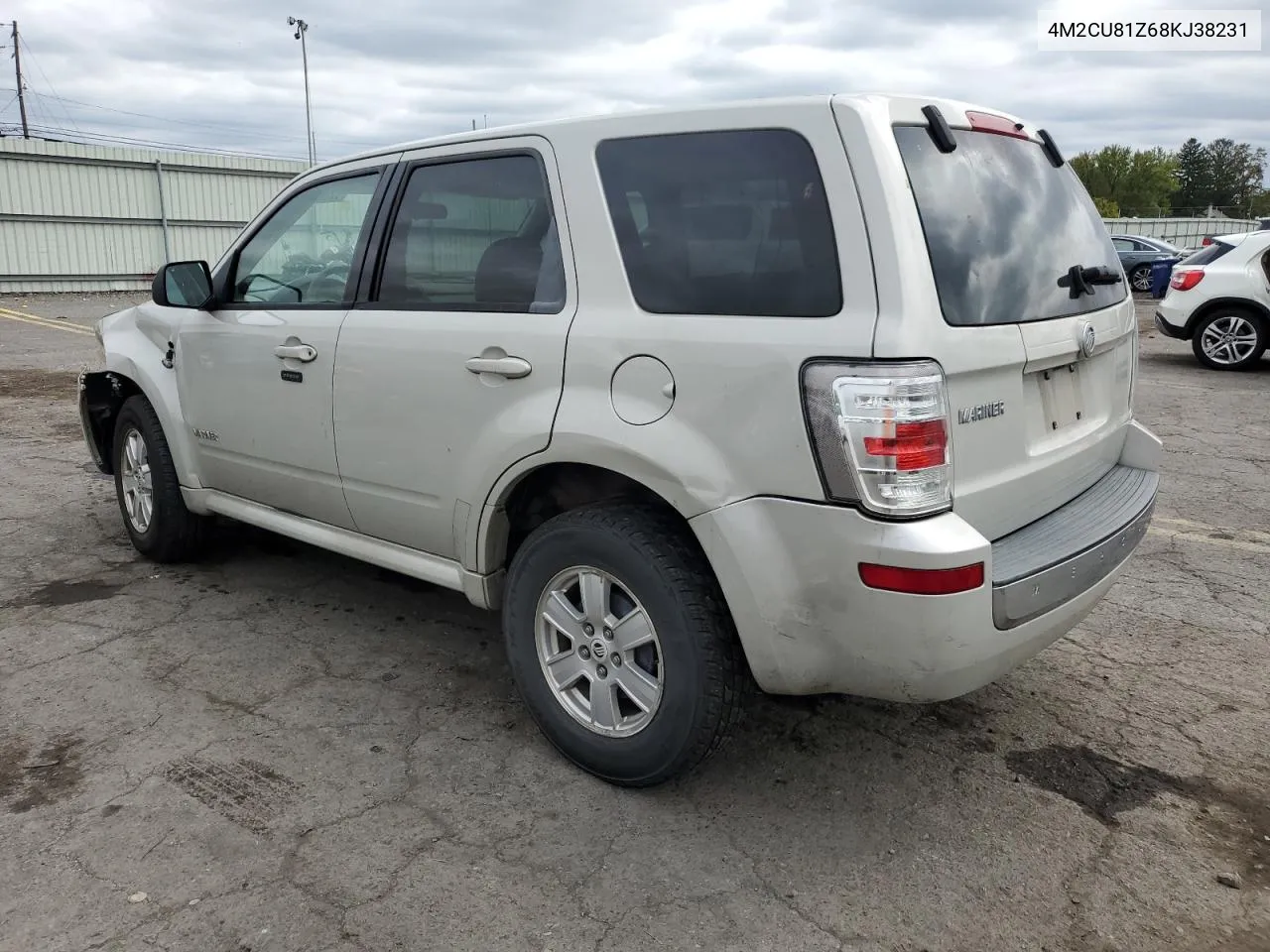 2008 Mercury Mariner VIN: 4M2CU81Z68KJ38231 Lot: 72882484