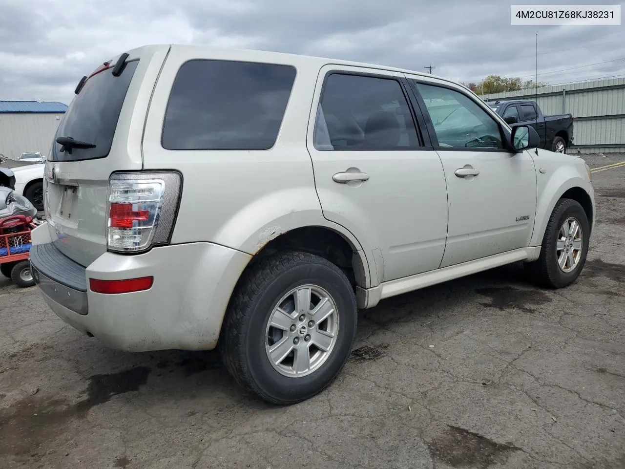 2008 Mercury Mariner VIN: 4M2CU81Z68KJ38231 Lot: 72882484