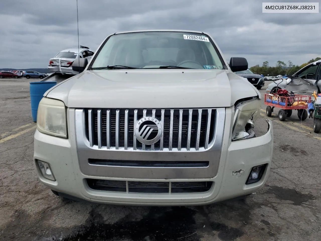 2008 Mercury Mariner VIN: 4M2CU81Z68KJ38231 Lot: 72882484