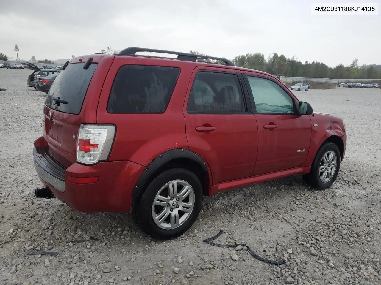 2008 Mercury Mariner VIN: 4M2CU81188KJ14135 Lot: 73584064