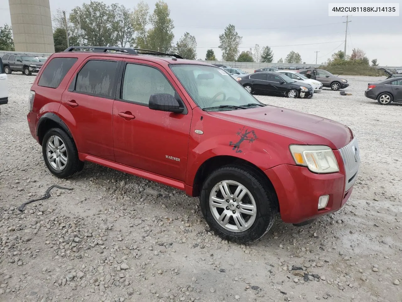 2008 Mercury Mariner VIN: 4M2CU81188KJ14135 Lot: 73584064