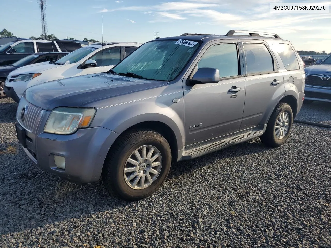 2008 Mercury Mariner Premier VIN: 4M2CU97158KJ29270 Lot: 73886164