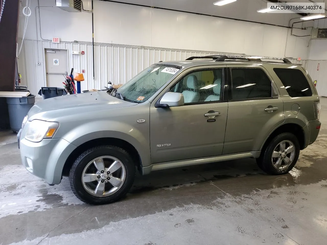 2008 Mercury Mariner Premier VIN: 4M2CU97168KJ40374 Lot: 74816384