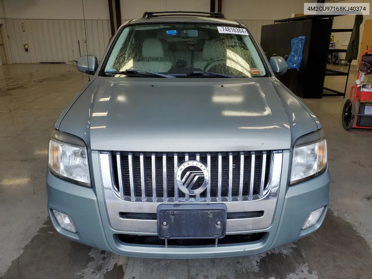 2008 Mercury Mariner Premier VIN: 4M2CU97168KJ40374 Lot: 74816384