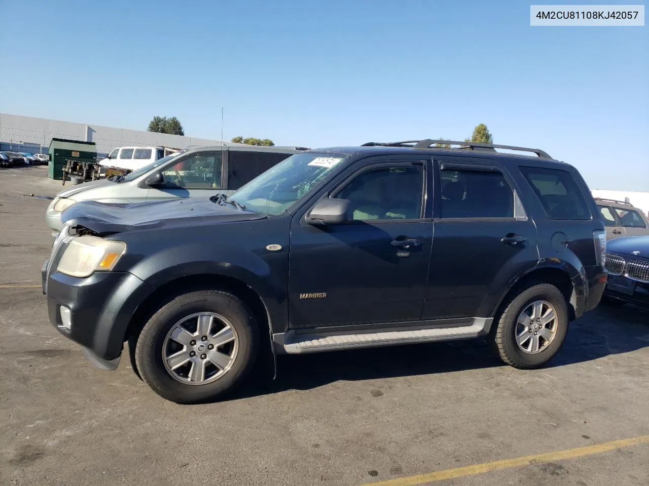 2008 Mercury Mariner VIN: 4M2CU81108KJ42057 Lot: 75250574