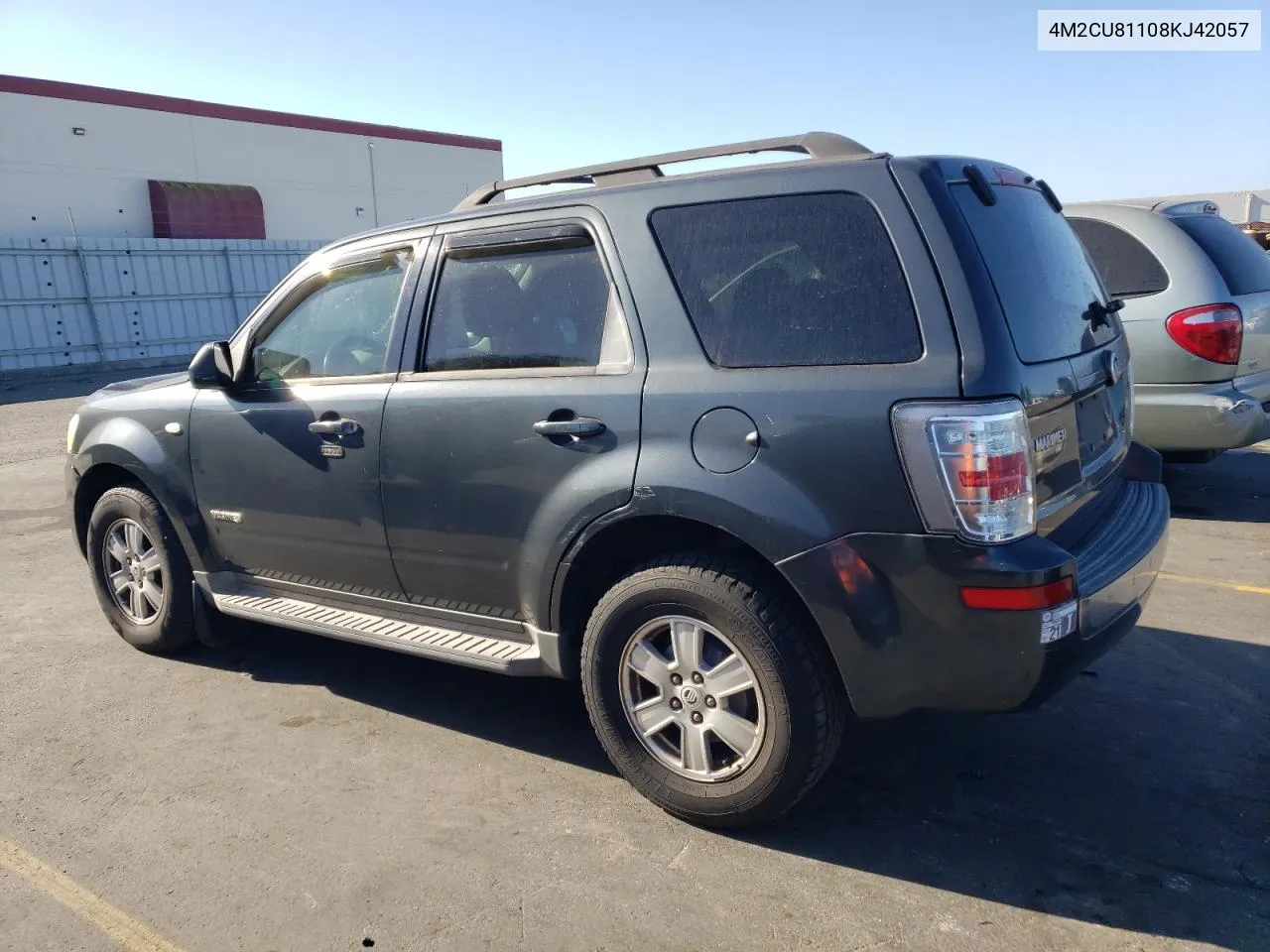 2008 Mercury Mariner VIN: 4M2CU81108KJ42057 Lot: 75250574