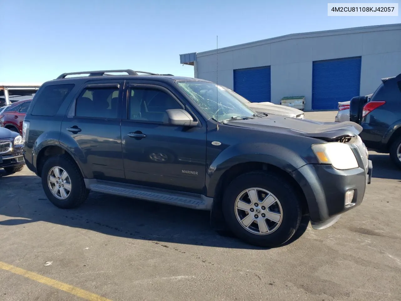 2008 Mercury Mariner VIN: 4M2CU81108KJ42057 Lot: 75250574