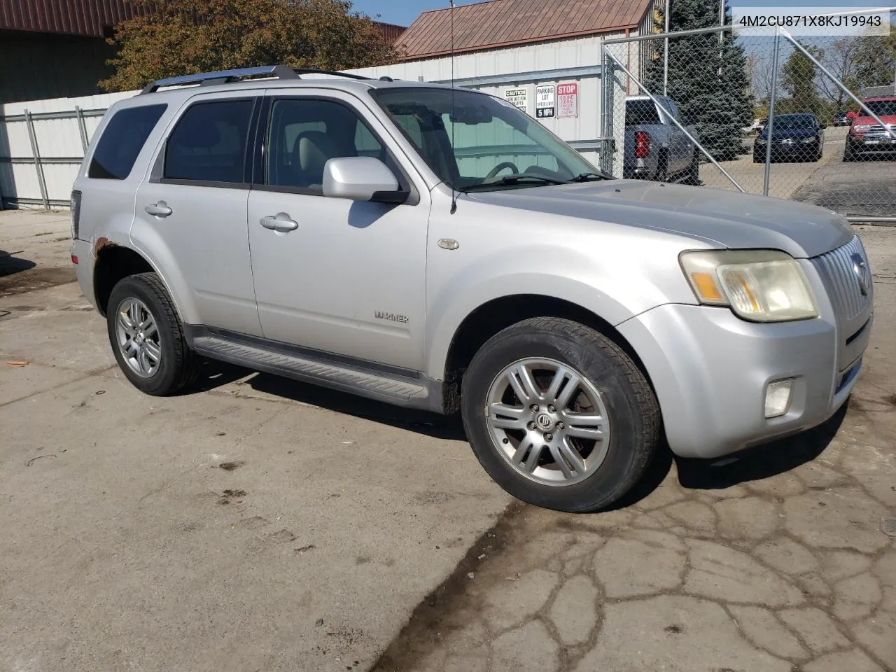 2008 Mercury Mariner Premier VIN: 4M2CU871X8KJ19943 Lot: 75396444