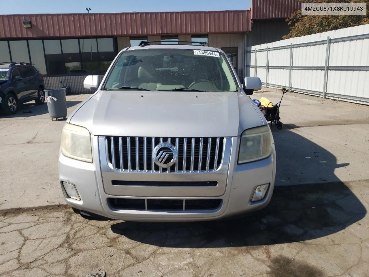 2008 Mercury Mariner Premier VIN: 4M2CU871X8KJ19943 Lot: 75396444