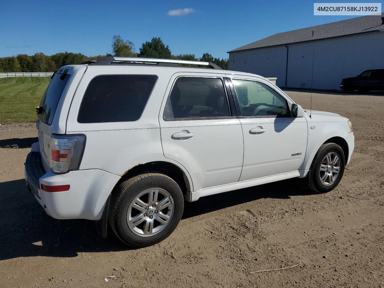 2008 Mercury Mariner Premier VIN: 4M2CU87158KJ13922 Lot: 75706024