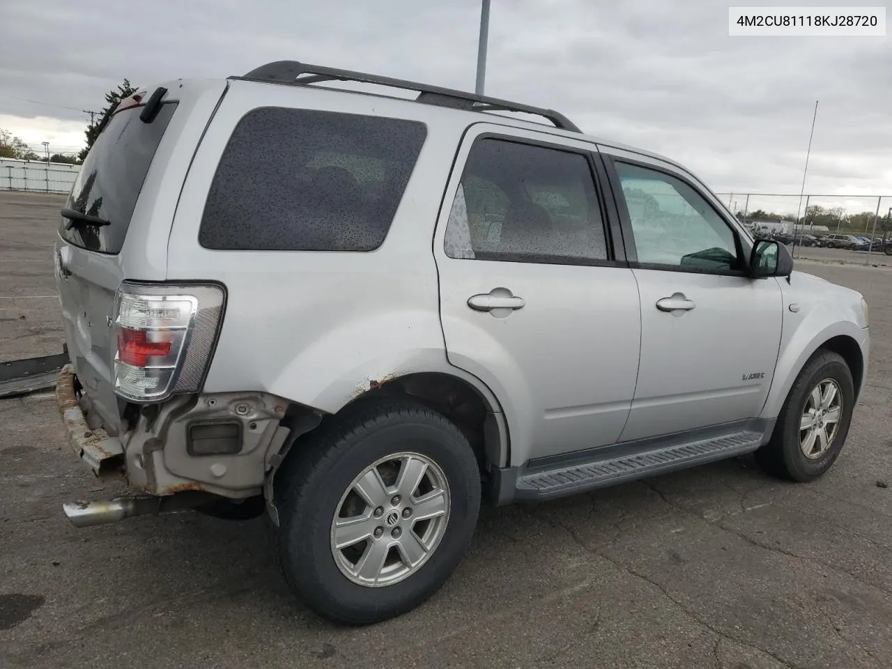 2008 Mercury Mariner VIN: 4M2CU81118KJ28720 Lot: 76061224