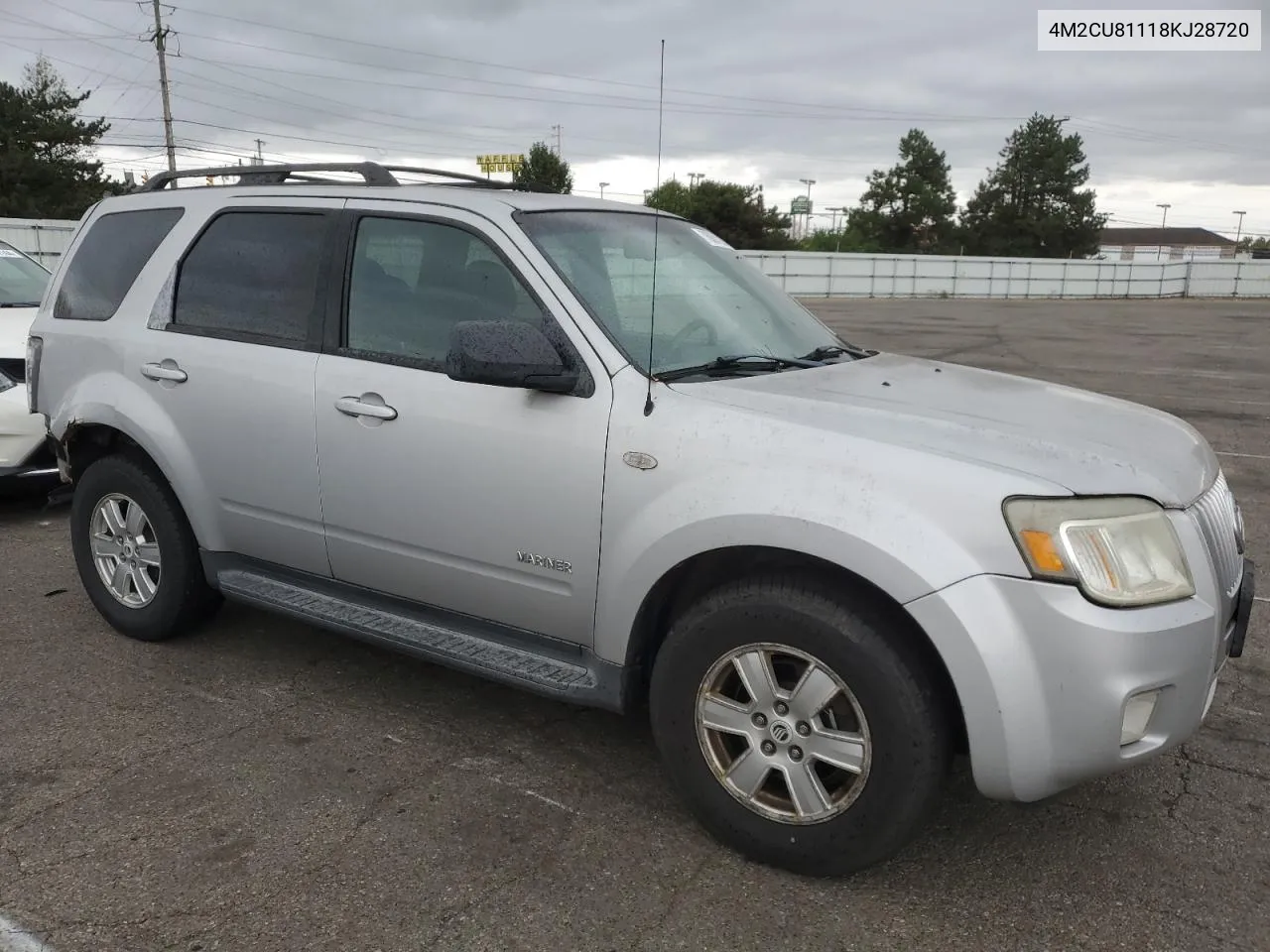 2008 Mercury Mariner VIN: 4M2CU81118KJ28720 Lot: 76061224