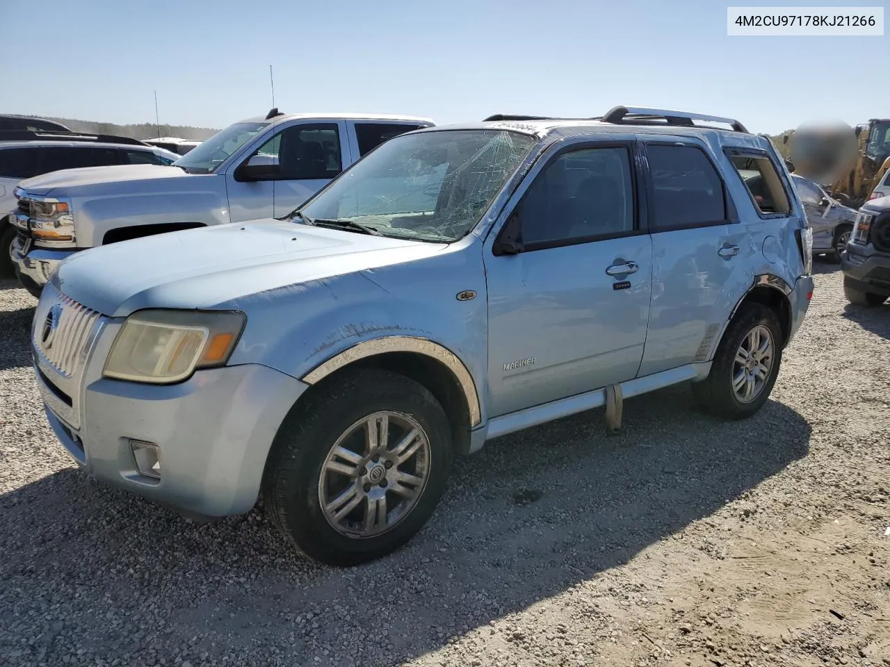 2008 Mercury Mariner Premier VIN: 4M2CU97178KJ21266 Lot: 76128684