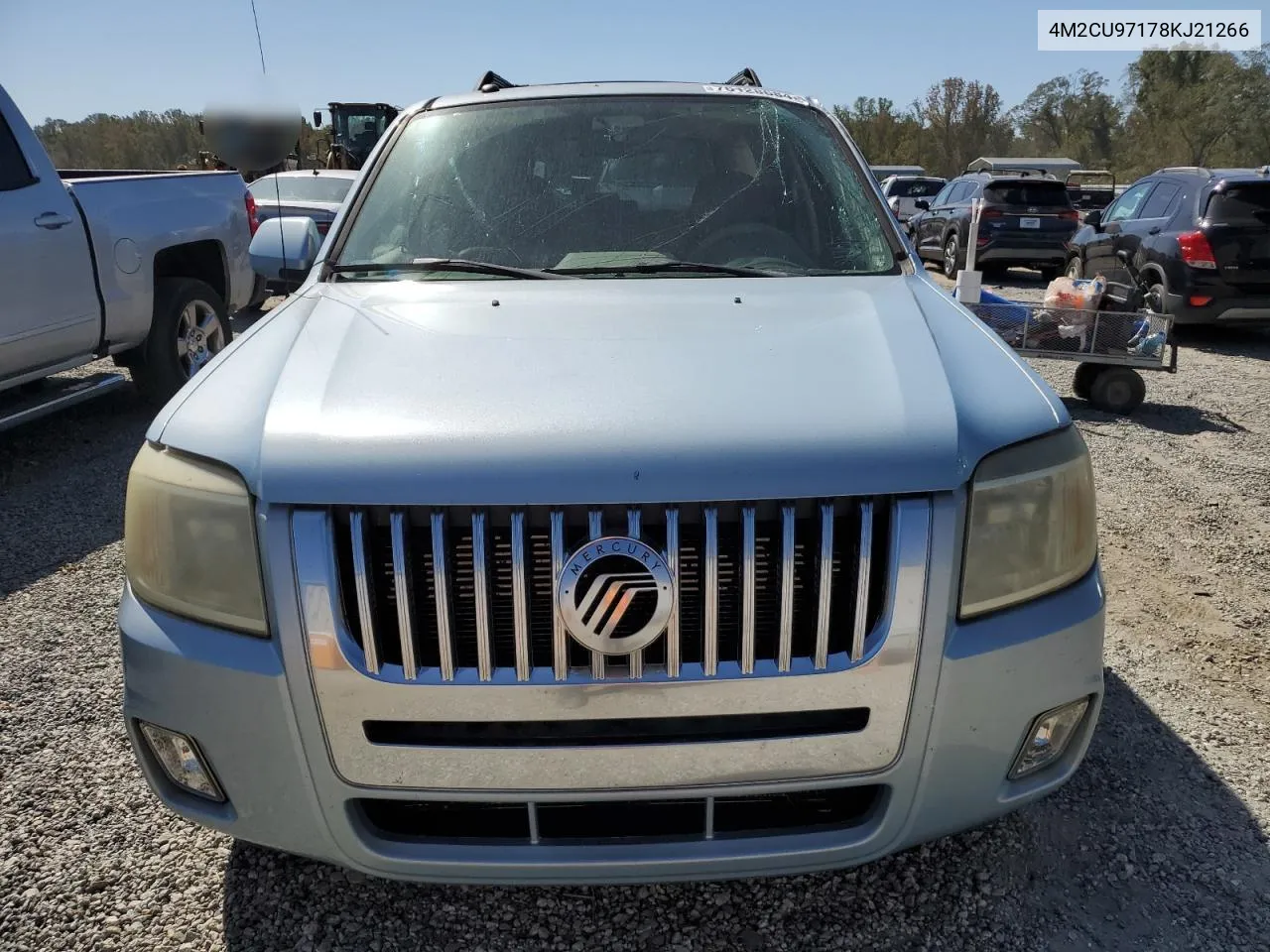 2008 Mercury Mariner Premier VIN: 4M2CU97178KJ21266 Lot: 76128684