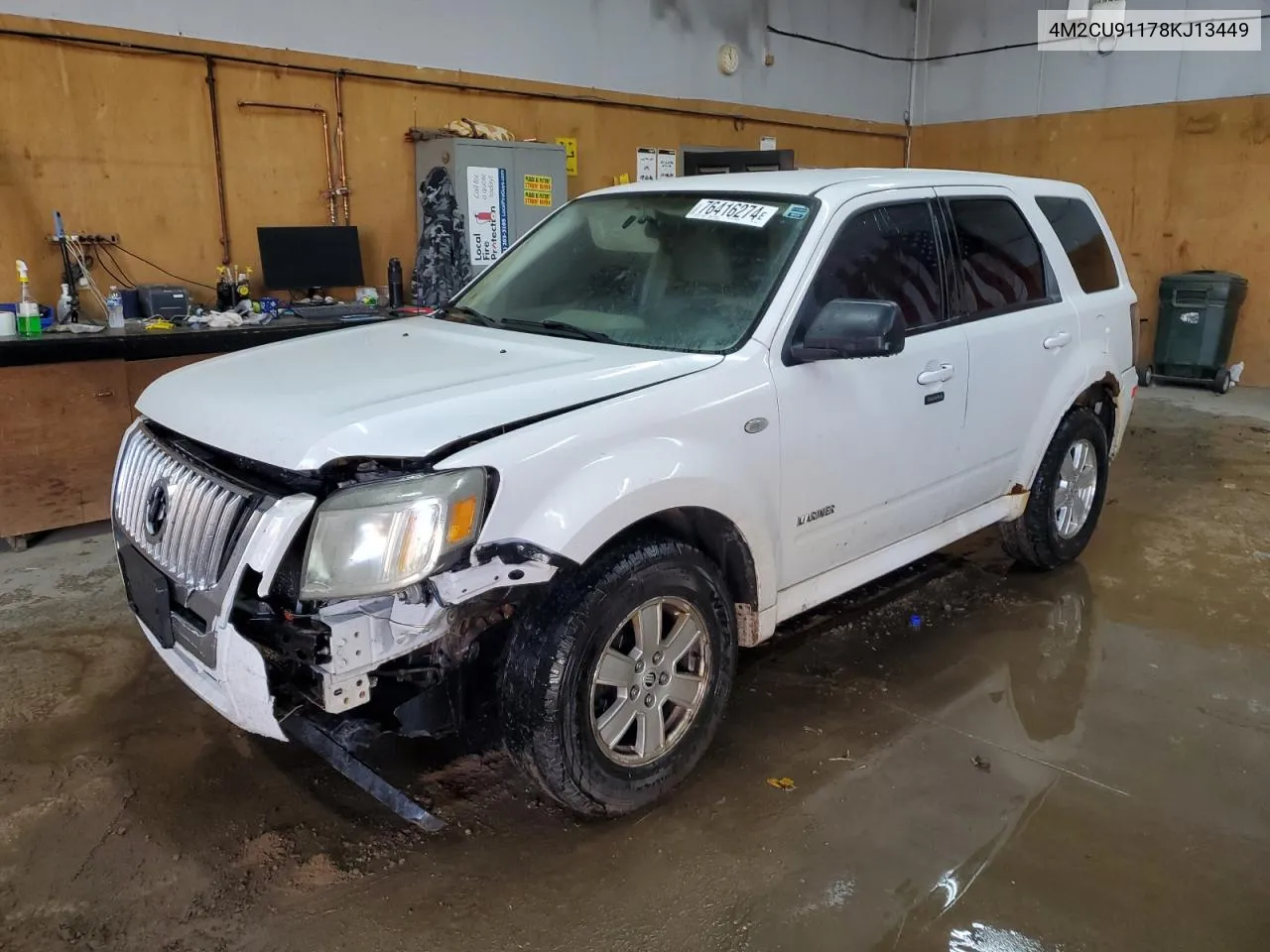 2008 Mercury Mariner VIN: 4M2CU91178KJ13449 Lot: 76416274