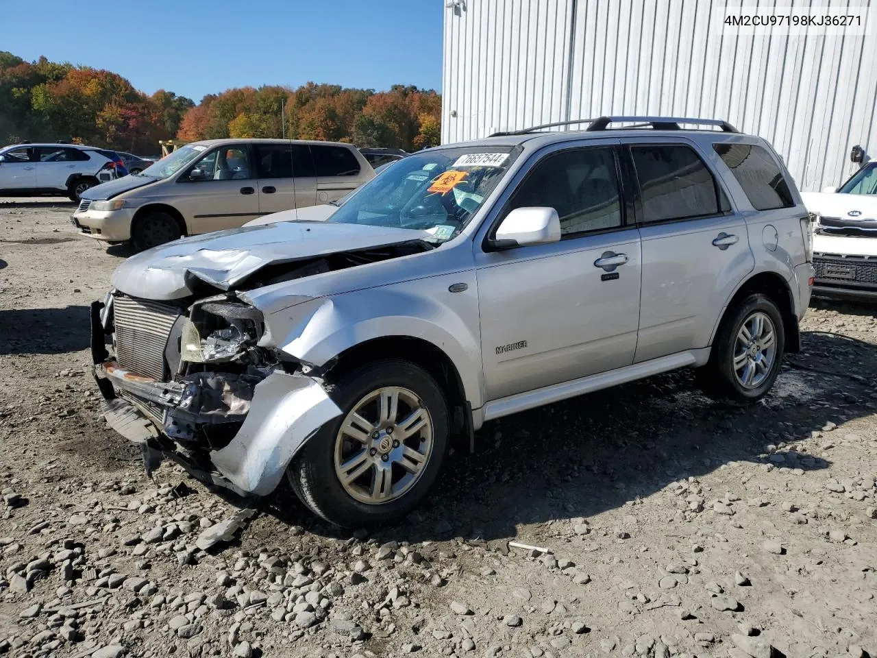 2008 Mercury Mariner Premier VIN: 4M2CU97198KJ36271 Lot: 76657544