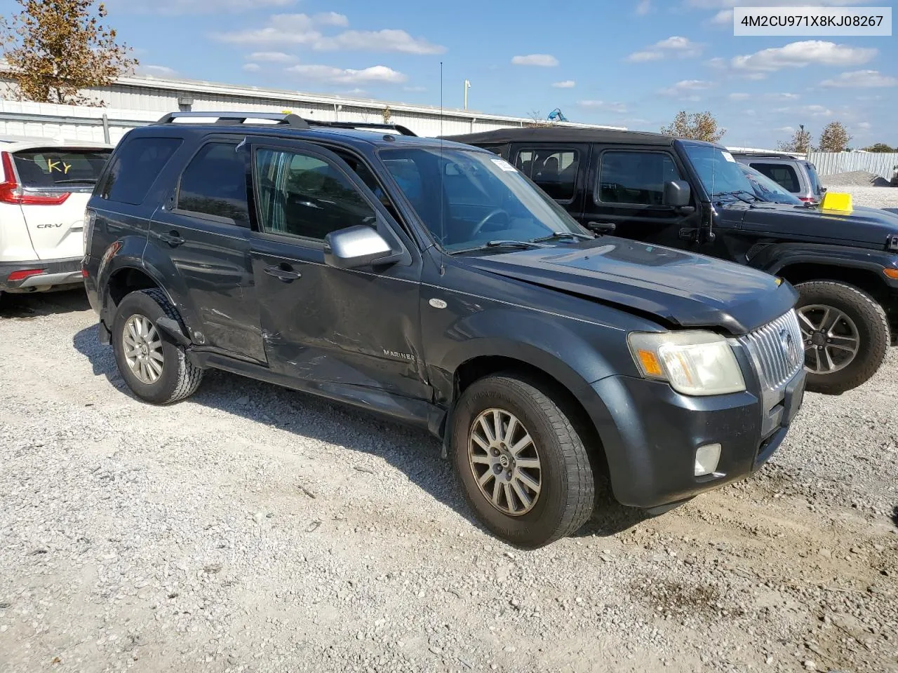 2008 Mercury Mariner Premier VIN: 4M2CU971X8KJ08267 Lot: 76692304