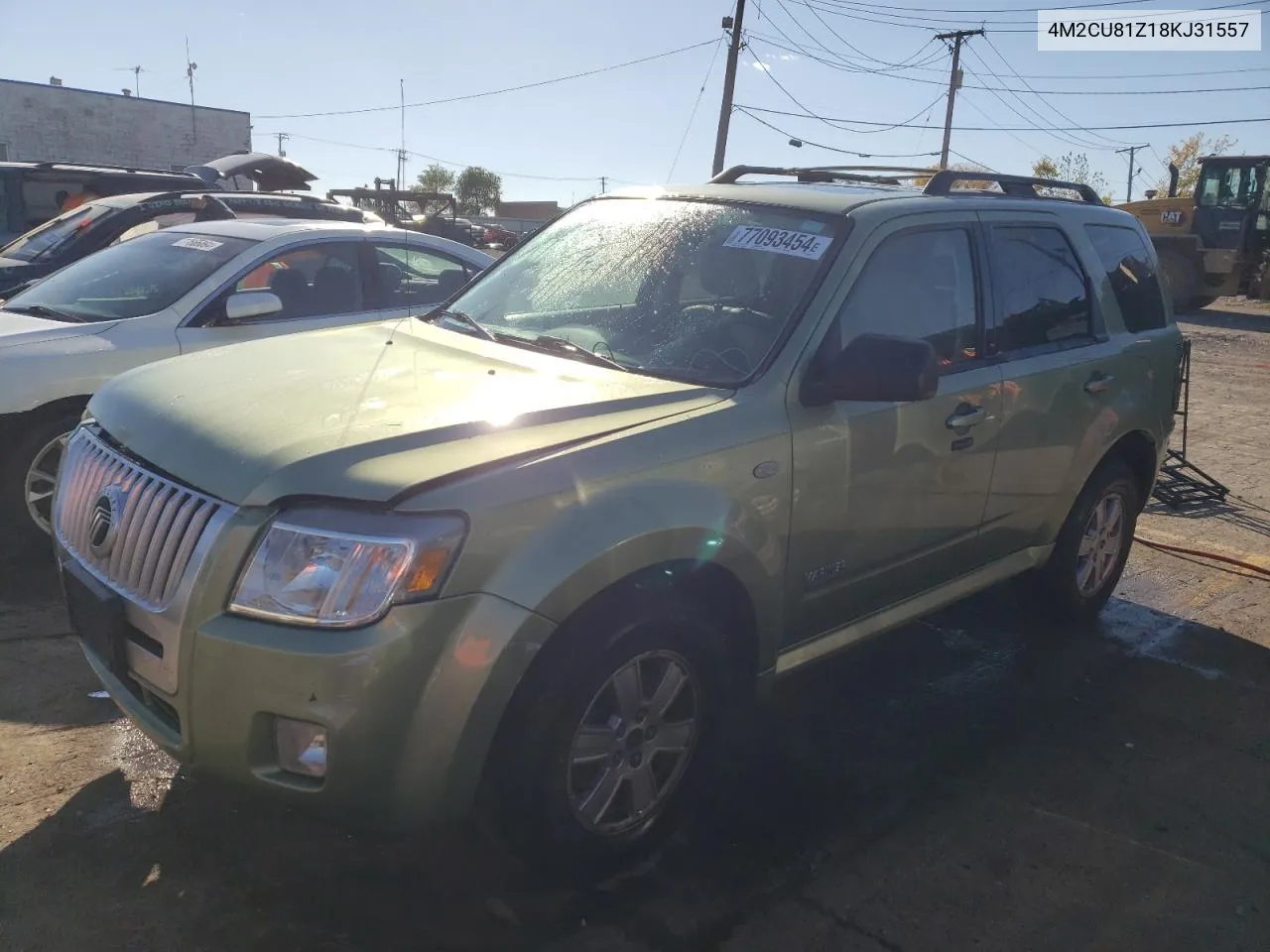 2008 Mercury Mariner VIN: 4M2CU81Z18KJ31557 Lot: 77093454