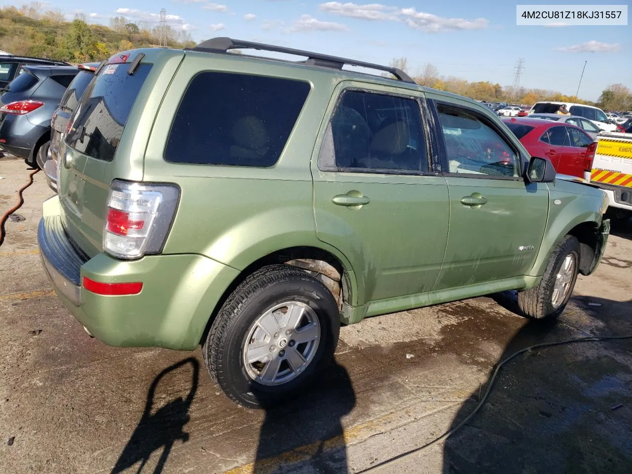 2008 Mercury Mariner VIN: 4M2CU81Z18KJ31557 Lot: 77093454