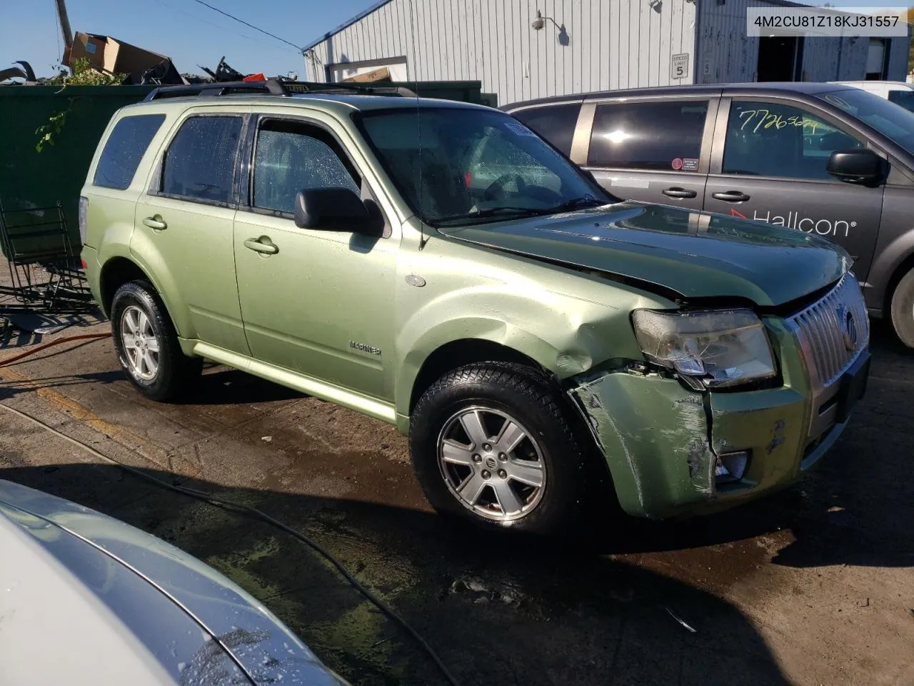 2008 Mercury Mariner VIN: 4M2CU81Z18KJ31557 Lot: 77093454