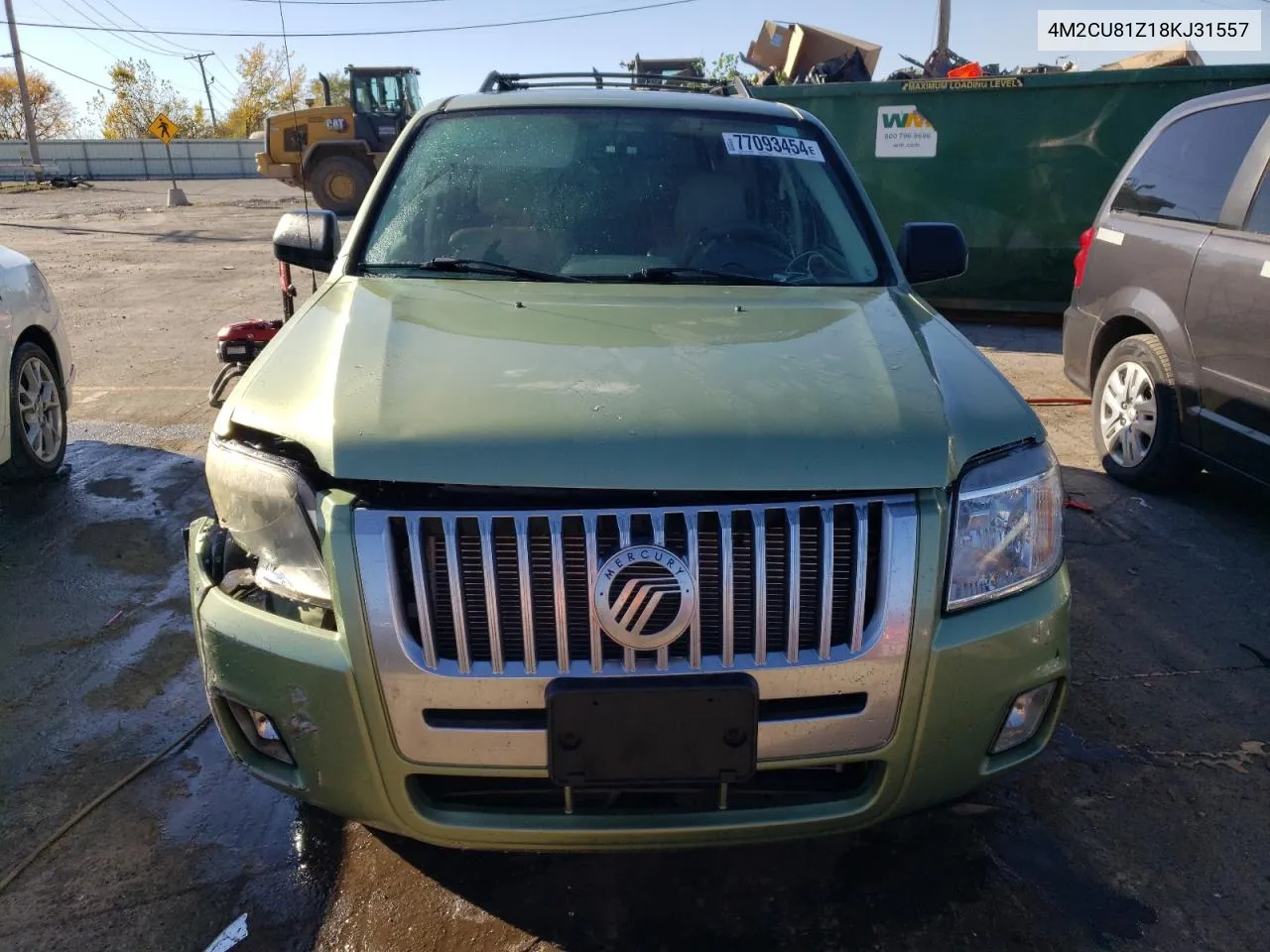 2008 Mercury Mariner VIN: 4M2CU81Z18KJ31557 Lot: 77093454