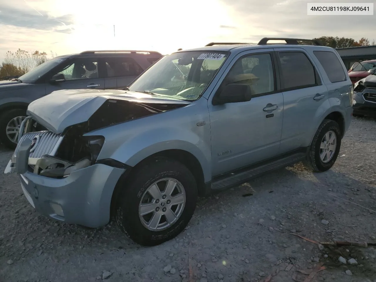 2008 Mercury Mariner VIN: 4M2CU81198KJ09641 Lot: 77907404