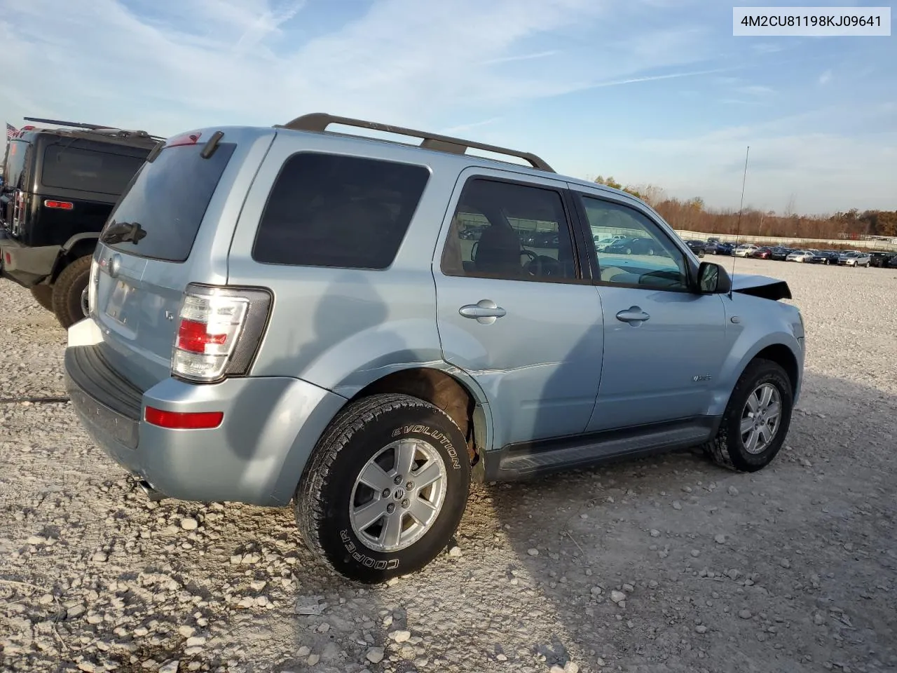 2008 Mercury Mariner VIN: 4M2CU81198KJ09641 Lot: 77907404