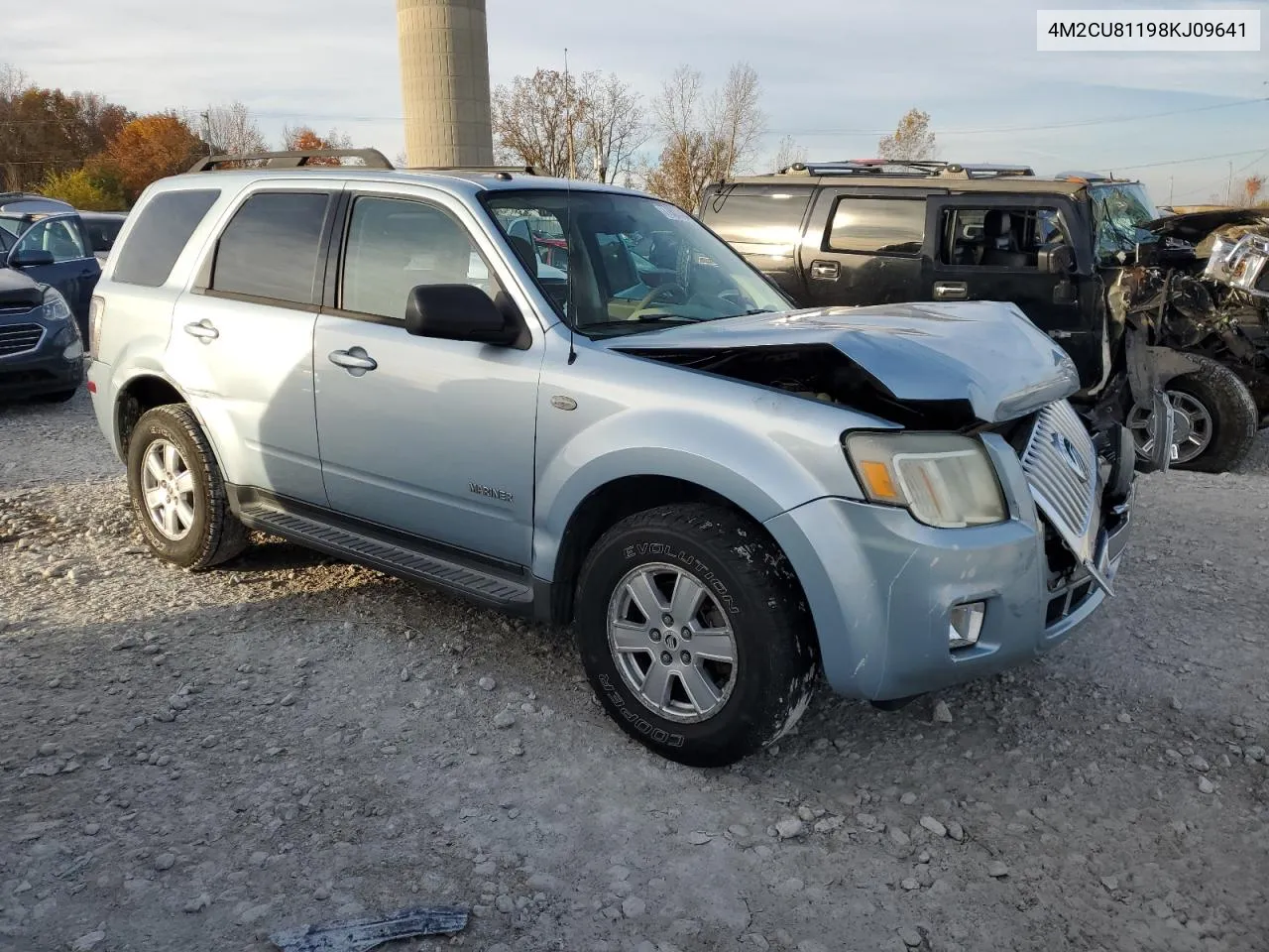 2008 Mercury Mariner VIN: 4M2CU81198KJ09641 Lot: 77907404