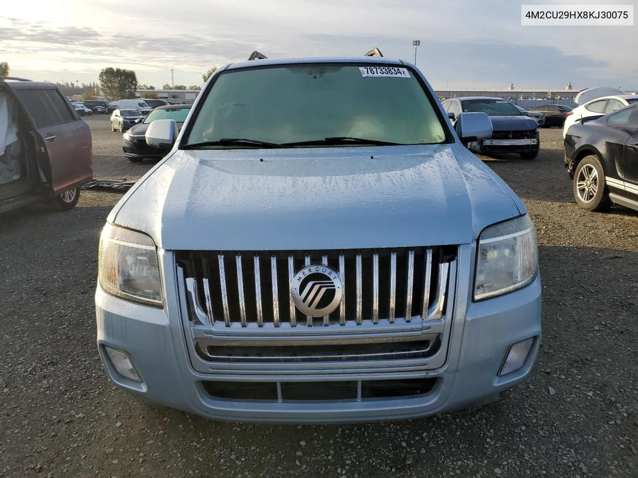 2008 Mercury Mariner Hev VIN: 4M2CU29HX8KJ30075 Lot: 78733834