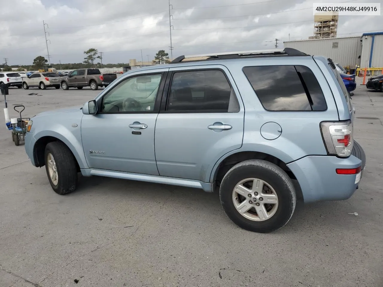 2008 Mercury Mariner Hev VIN: 4M2CU29H48KJ49916 Lot: 78734964