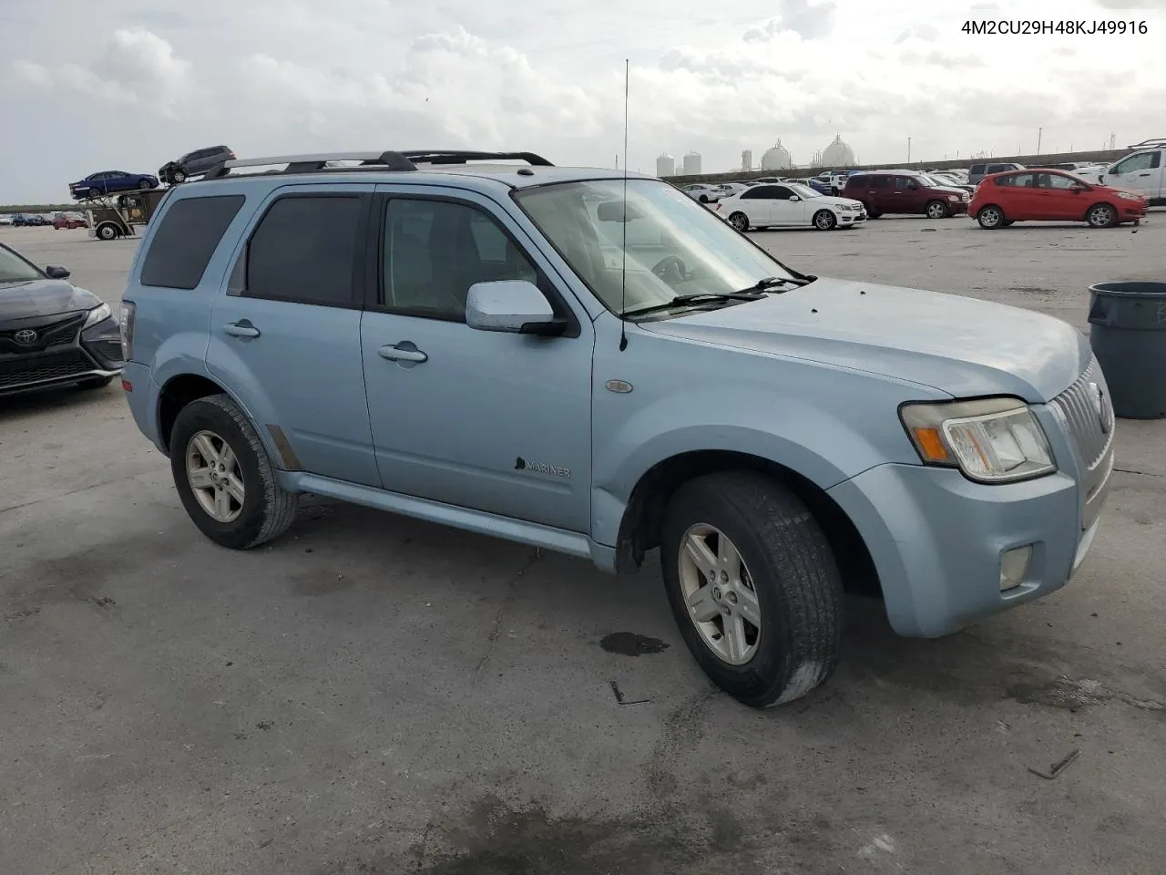 2008 Mercury Mariner Hev VIN: 4M2CU29H48KJ49916 Lot: 78734964