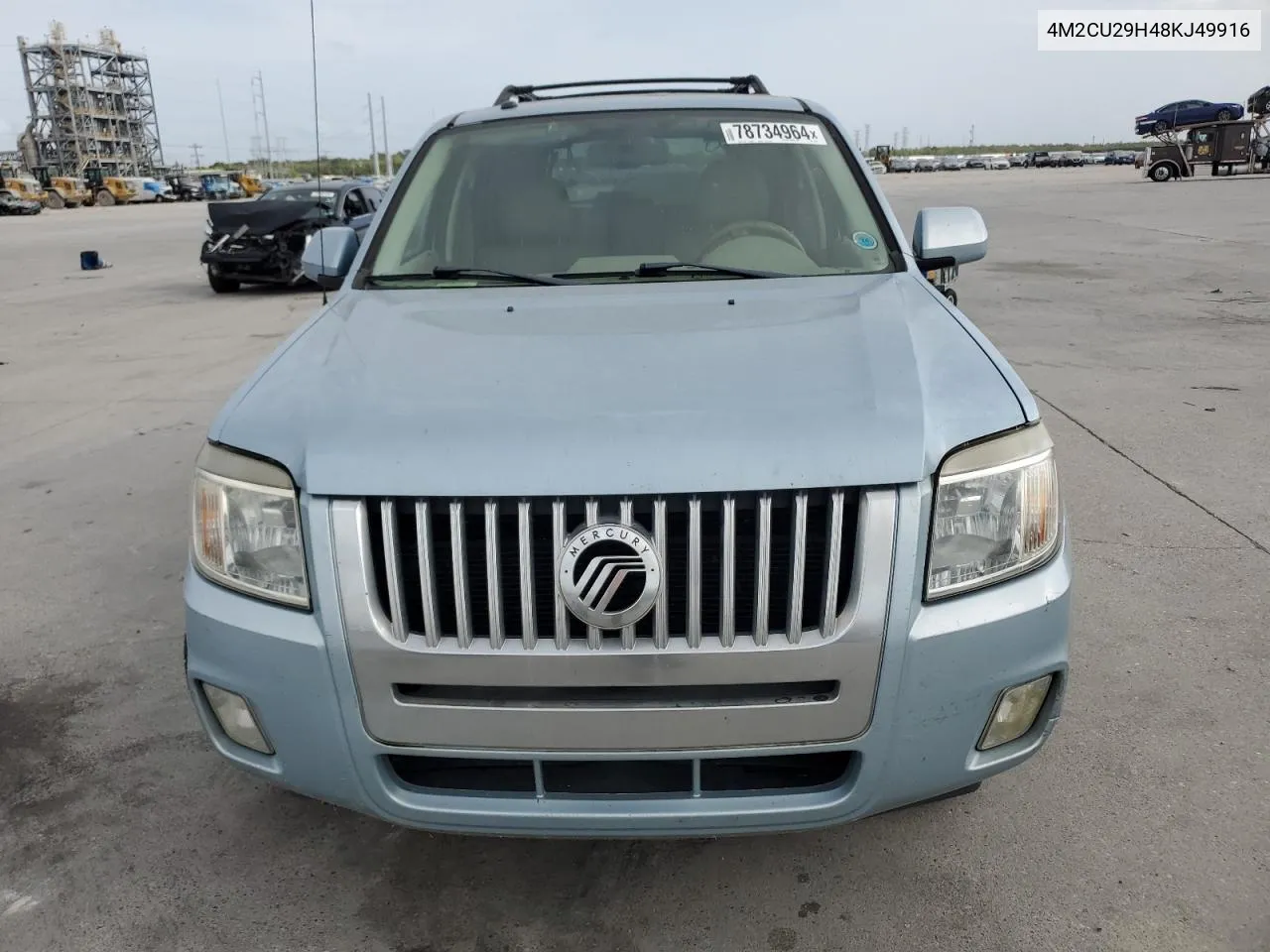 2008 Mercury Mariner Hev VIN: 4M2CU29H48KJ49916 Lot: 78734964