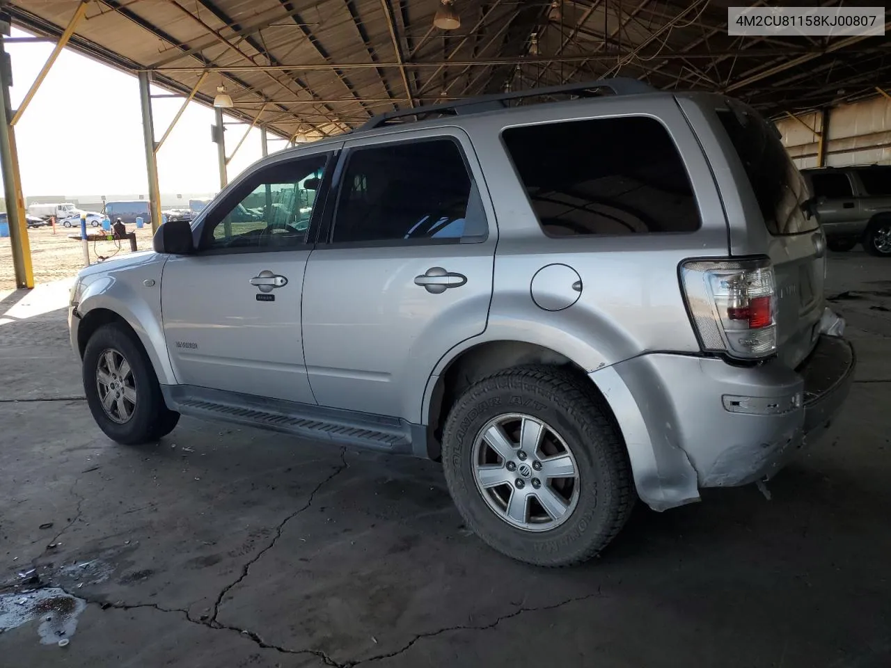 2008 Mercury Mariner VIN: 4M2CU81158KJ00807 Lot: 78998404