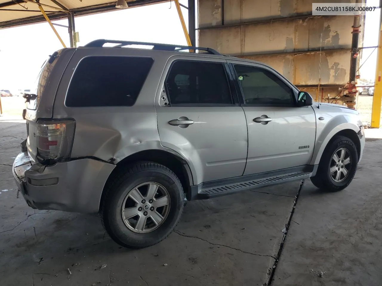 2008 Mercury Mariner VIN: 4M2CU81158KJ00807 Lot: 78998404