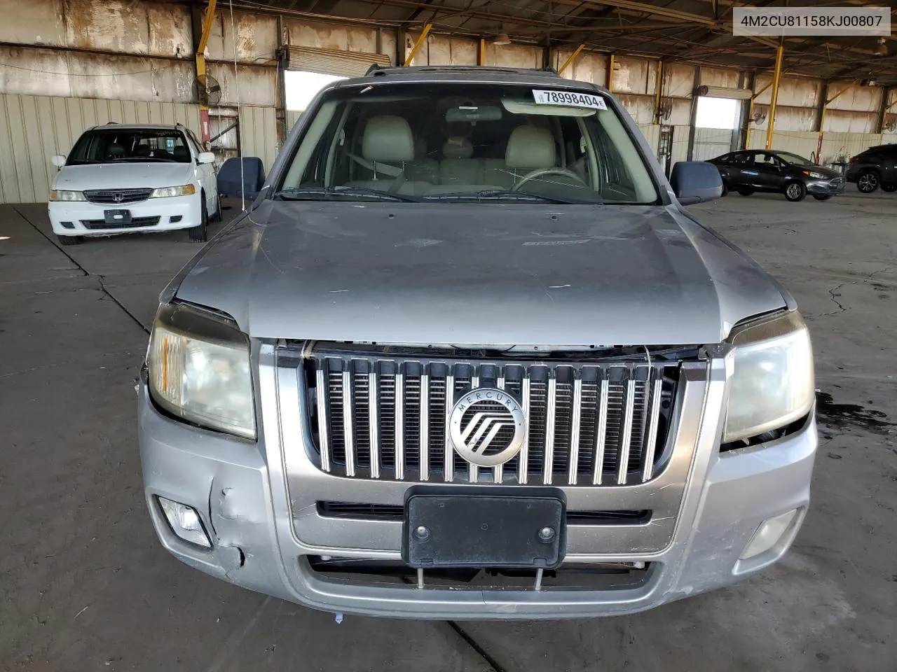 2008 Mercury Mariner VIN: 4M2CU81158KJ00807 Lot: 78998404