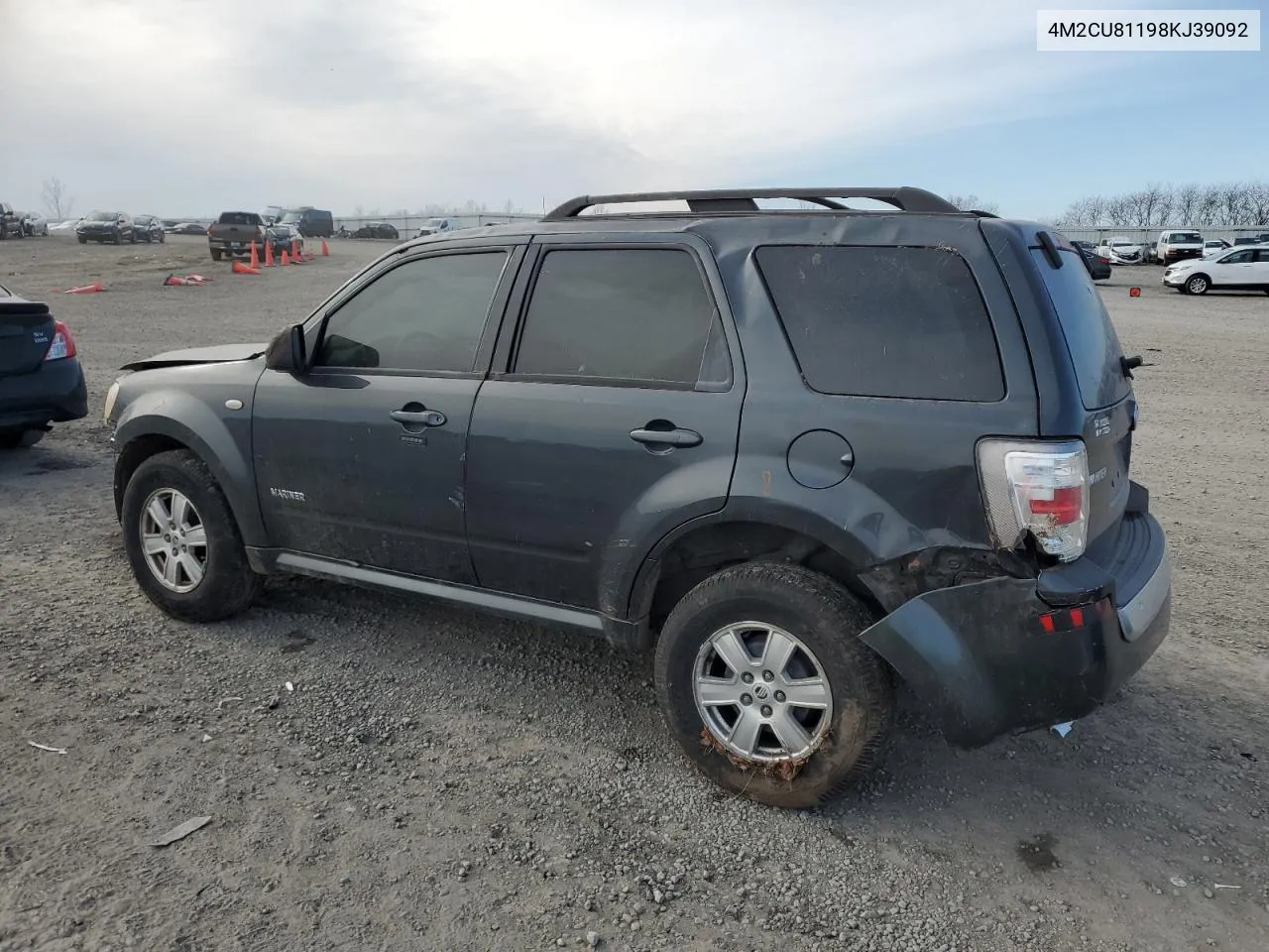 2008 Mercury Mariner VIN: 4M2CU81198KJ39092 Lot: 82372693