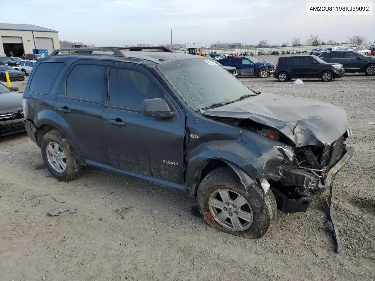 2008 Mercury Mariner VIN: 4M2CU81198KJ39092 Lot: 82372693