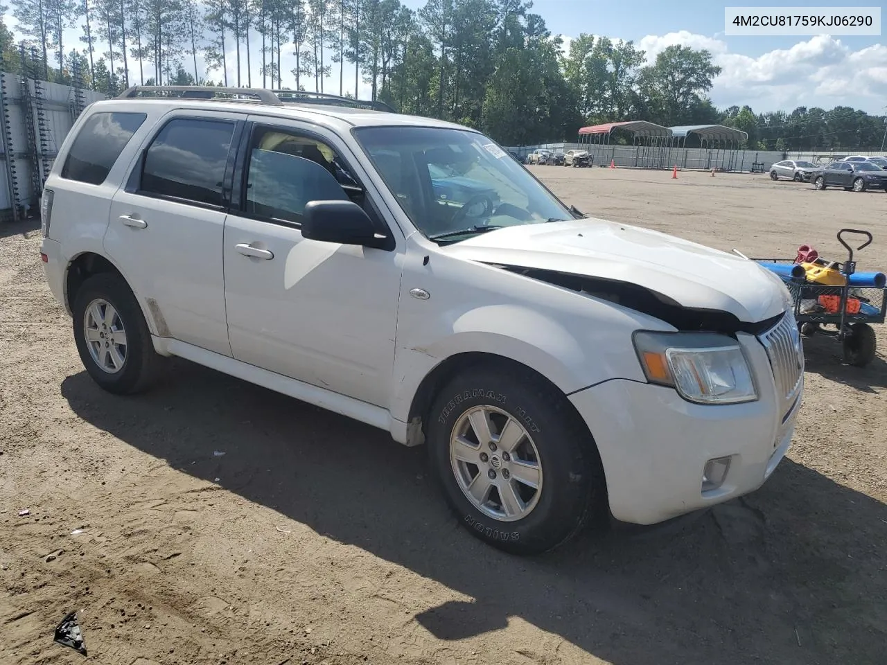 2009 Mercury Mariner VIN: 4M2CU81759KJ06290 Lot: 59788434